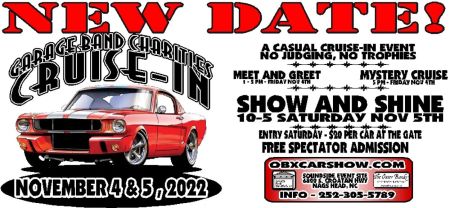 OBX Events, Garage Band Charities Cruise-In