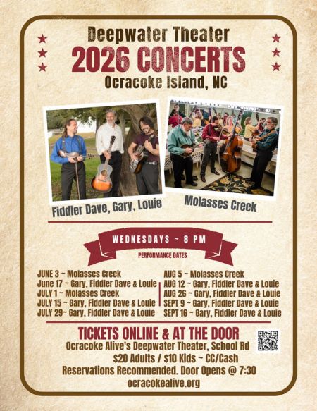 Ocracoke Alive, Summer Concert Series