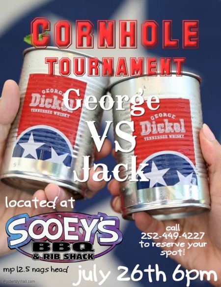Sooey's BBQ & Rib Shack, Cornhole Tournament feat. George Dickel Whiskey