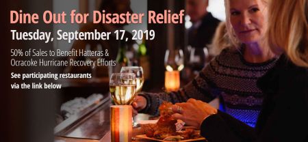 Outer Banks Restaurant Week, Dine Out Disaster Relief for Hurricane Dorian