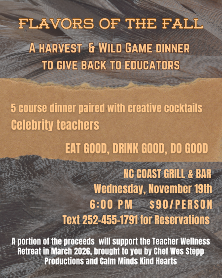 NC Coast Grill & Bar, Flavors of the Fall