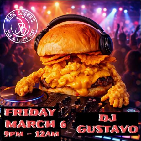 Jack Brown's Beer & Burger Joint, DJ Gustavo