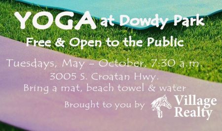 OBX Events, Yoga at Dowdy Park