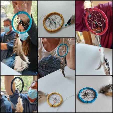 Frisco Native American Museum & Natural History Center, Making Dreamcatchers