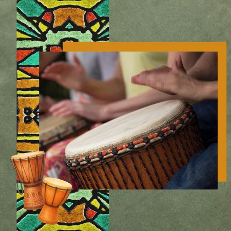 Traveler's Moon, African Group Drum Lesson