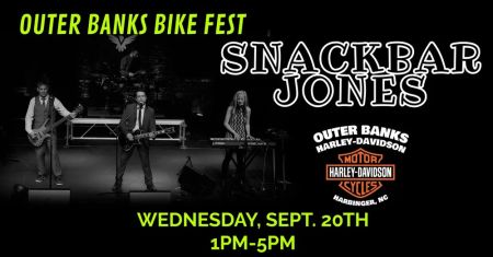 Currituck Outer Banks, NC, Snackbar Jones at OBX Bike Fest
