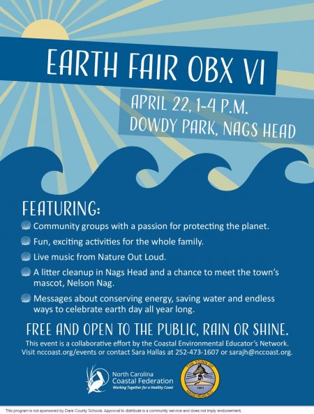 North Carolina Coastal Federation, Earth Fair OBX
