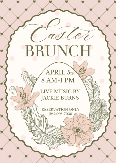 Cafe Pamlico, Easter Brunch