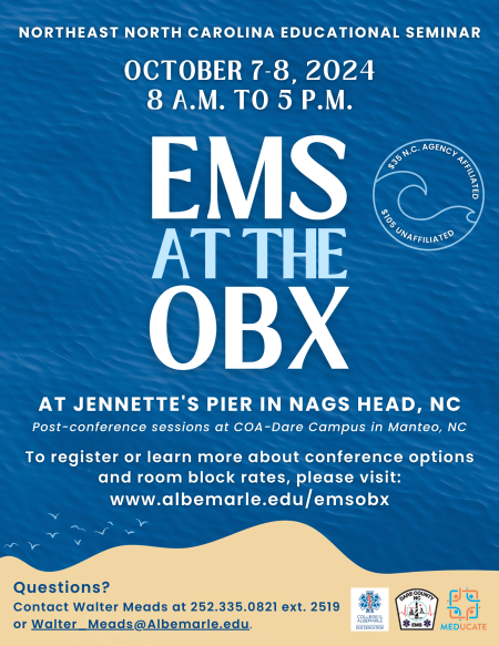 College of the Albemarle - Dare County Campus, EMS at the OBX