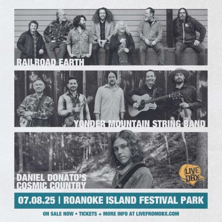 Live From OBX, Railroad Earth, Daniel Donato’s Cosmic Country, Yonder Mountain String Band