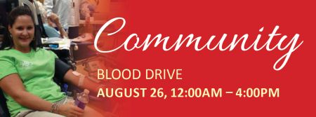 Elizabethan Gardens, Community Blood Drive