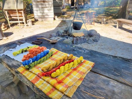 Island Farm, Fiber Day