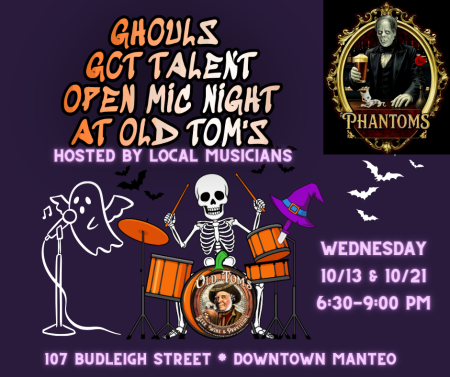 Halloween Island, Ghouls Got Talent: Open Mic & Karaoke Night