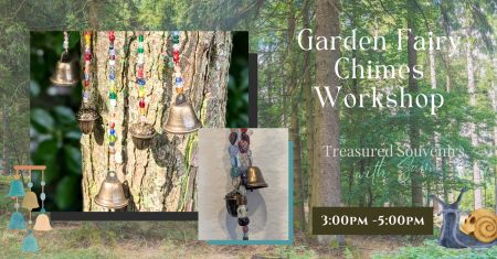Traveler's Moon, Garden Fairy Chimes Workshop