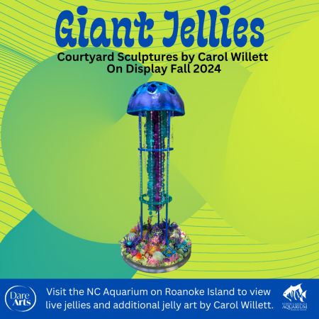 Dare County Arts Council, Giant Jellies Art Installation