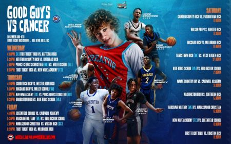 First Flight High School, Good Guys vs. Cancer Basketball Showcase