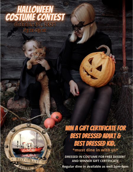 Diamond Shoals Restaurant & Sushi Bar, Halloween Costume Contest