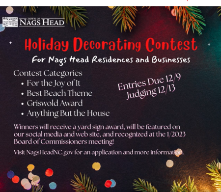 Town of Nags Head, Holiday Decorating Contest