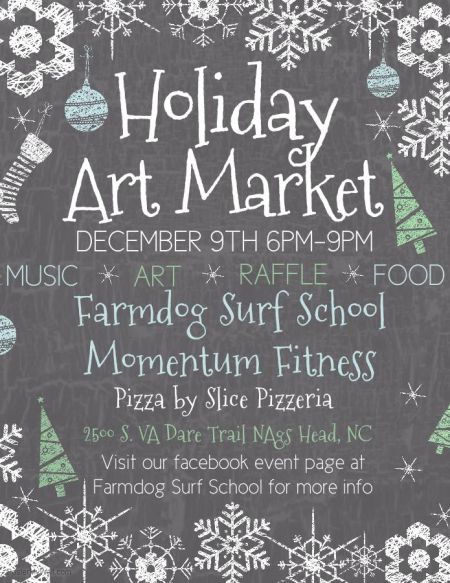 OBX Events, Holiday Art Market