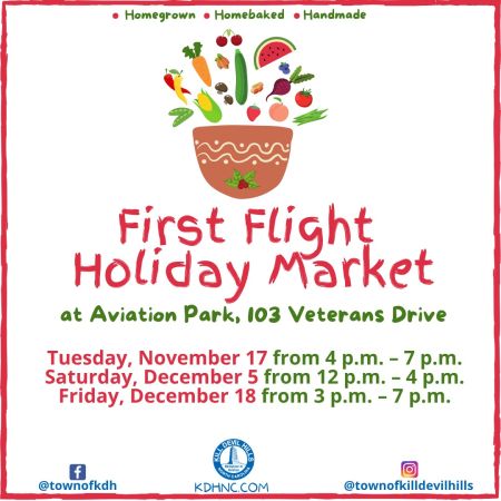 Town of Kill Devil Hills, First Flight Holiday Market