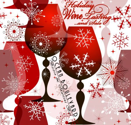 Ocean Boulevard Bistro & Martini Bar, Annual Holiday Wine Tasting and Sale
