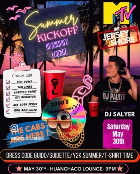 Huanchaco Lounge, Summer Kickoff Party