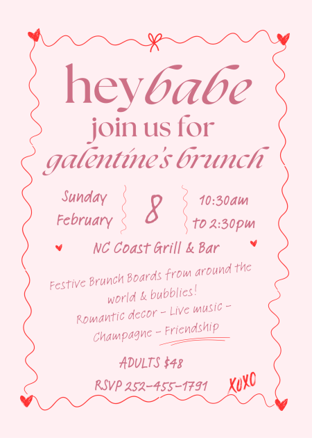 NC Coast Grill & Bar, Galentine's Brunch