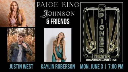 The Pioneer Theater, Paige King Johnson & Friends