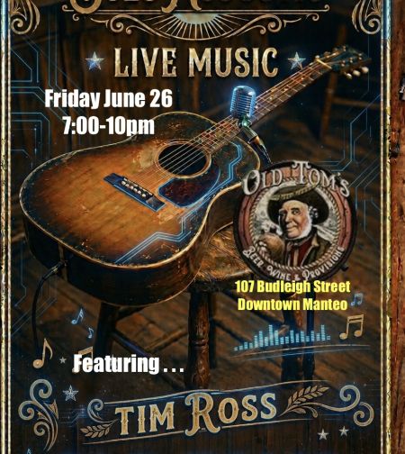 Old Tom's Beer, Wine & Provisions, "It's Finally Friday" with Live Music by Tim Ross