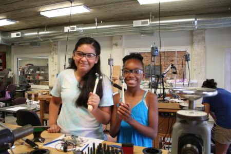 Pocosin Arts School of Fine Craft, Summer Camp: Metal-tastic!