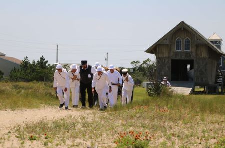 Chicamacomico Life-Saving Station, Beach Rescue Drill Re-Enactment