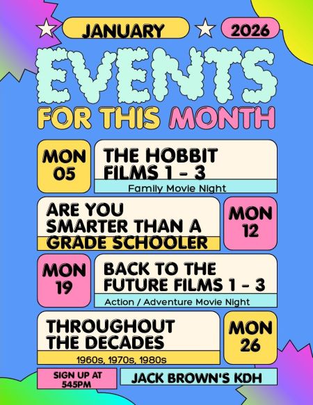 Jack Brown's Beer & Burger Joint, Trivia Night