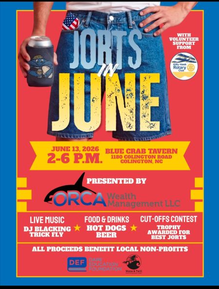 Blue Crab Tavern, Jorts in June