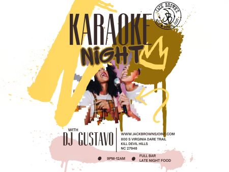 Jack Brown's Beer & Burger Joint, Karaoke Night