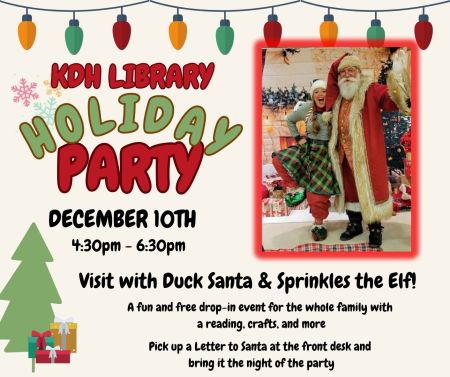 Dare County Library, KDH Holiday Party