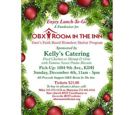 OBX Events, Lunch-To-Go Fundraiser
