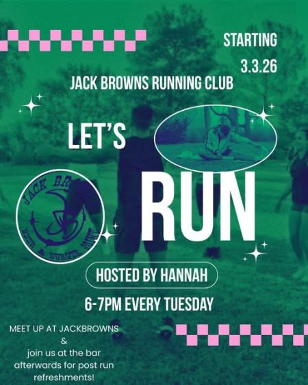 Jack Brown's Beer & Burger Joint, Jack Brown's Running Club