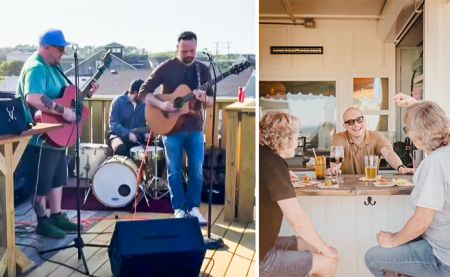 Rundown Cafe, Live Music on the Deck