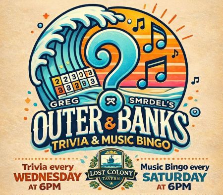 Lost Colony Tavern, Music Bingo