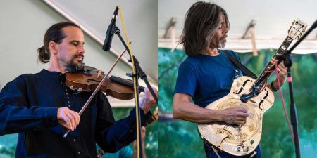Ocracoke Alive, Lou Castro and Fiddler Dave