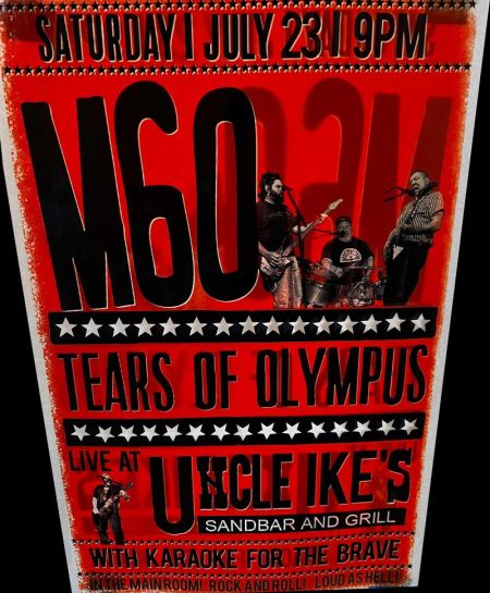Uncle Ike's Sandbar & Grill, M60 & Tears of Olympus