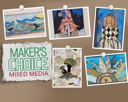 Roanoke Island Artisans, Marker's Choice Mixed Media Class