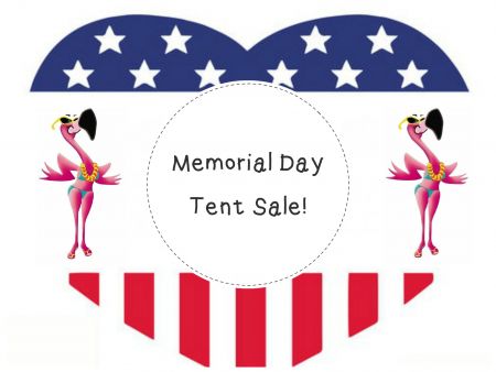 Foxy Flamingo Boutique, Memorial Day Tent Sale