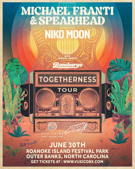VusicOBX, Michael Franti & Spearhead with Niko Moon and Bombargo