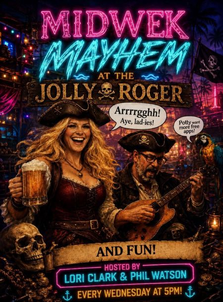 Jolly Roger Restaurant, Midweek Mayhem