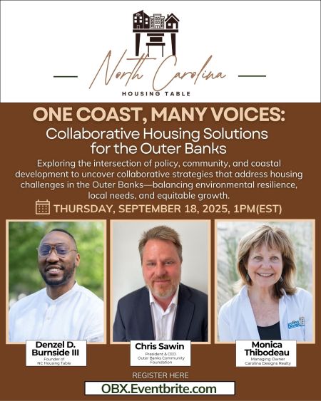 OBX Events, One Coast, Many Voices: Collaborative Housing Solutions for the Outer Banks