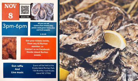 The Northern Outer Banks, Annual Knotts Island Ruritans Fall Banquet