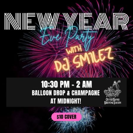 Outer Banks Brewing Station, New Year's Eve Party