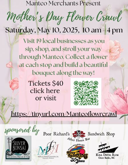 Silver Bonsai Gallery, Mother's Day Flower Crawl