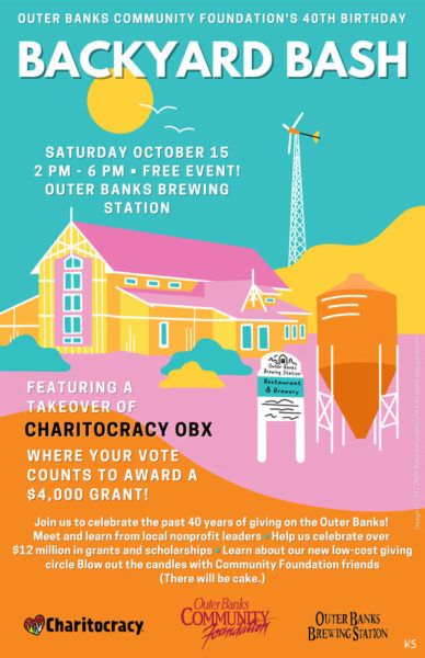 Outer Banks Brewing Station, Backyard Bash - Community Foundation's 40th Birthday
